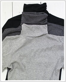 homspun(ホームスパン）60/1フライス タートルネック