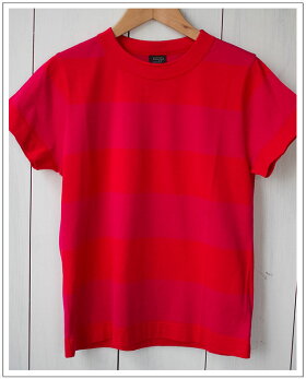 太ボーダー半袖Tシャツ