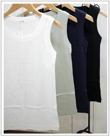 homspun(ホームスパン）ノースリーブ プルオーバー