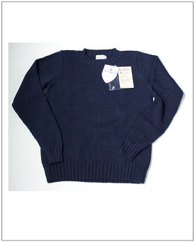 INVERALLAN(インバーアラン)クルーネックコットンセーター(Men's)【正規品】2019年春夏最新作