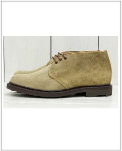 SANDERS(T_[X)3TIE CHUKKA BOOTmMen'sn3^C`bJu[cWaxy suede with Ridgeway soleXG[h`bJ[bWEFC\[