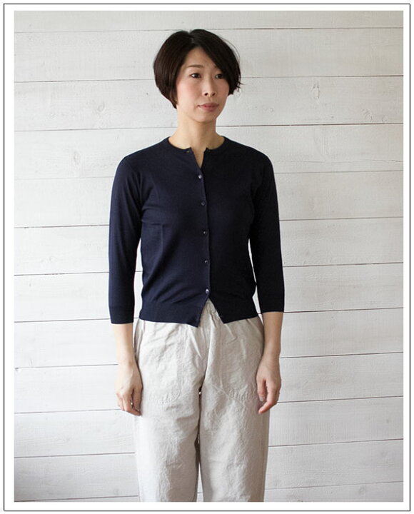 楽天市場】JOHN SMEDLEY（ジョンスメドレー）WOMENS CARDIGAN CN 3/4  