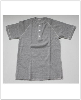 ヘンリーネック半袖Tシャツ