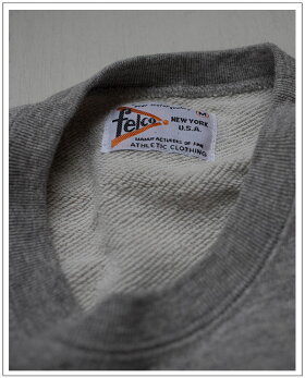 felco(フェルコ)S/SRAGLANSWEATFRENCHTERRYFLCPRINTフレンチテリーFLCプリント半袖スウェットシャツ