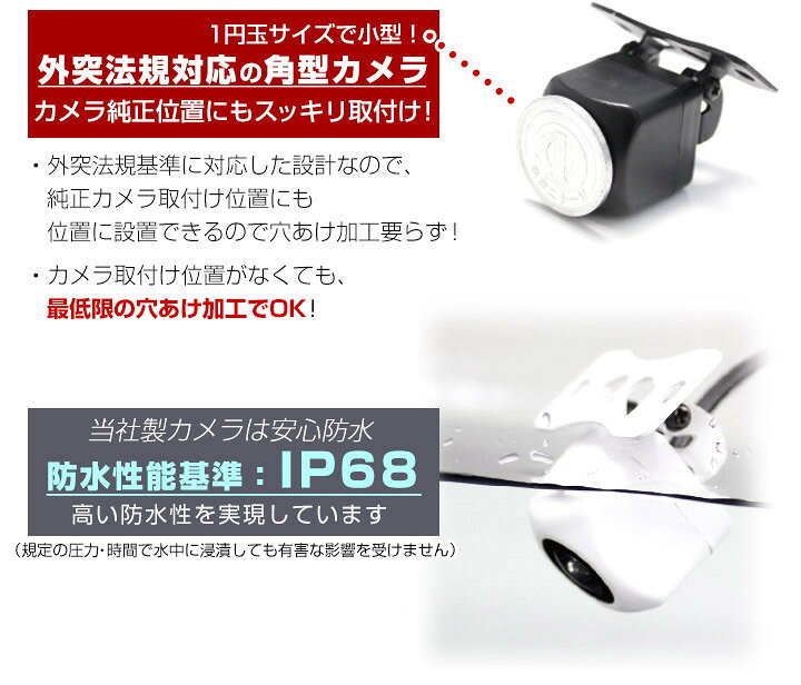 楽天市場】ケンウッド 彩速ナビ MDV-S710W 対応 バックカメラ 接続 