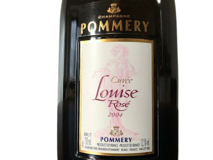 楽天市場】2004 Pommery Cuvee Louise Rose Millesime ポメリー 