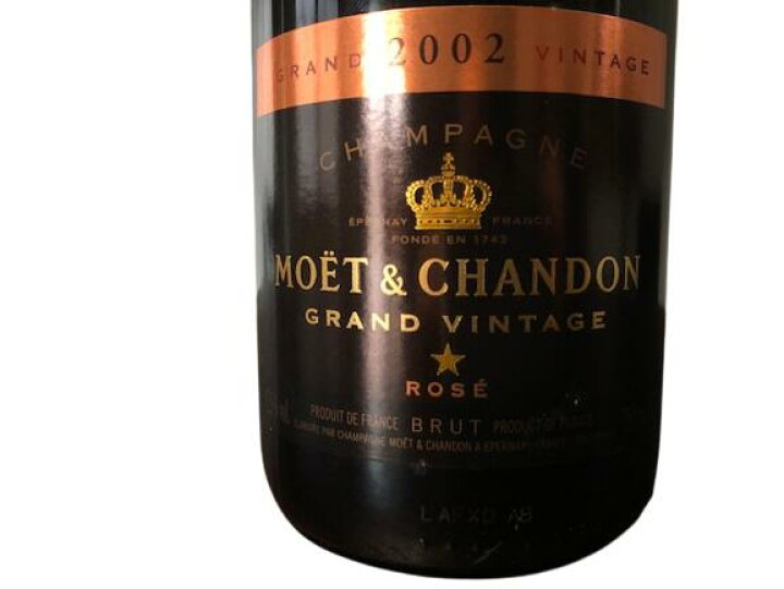 楽天市場】2002 Moet & Chandon ROSE Grand Vintage Millesime モエ
