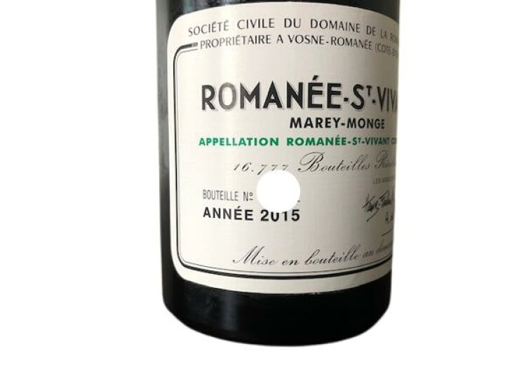 楽天市場】2015 DRC Domaine De La Romanee Conti ROMANEE St. VIVANT 