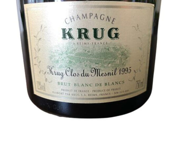 楽天市場】1995 Krug Clos du Mesnil Blanc de Blancs Brut Millesime  