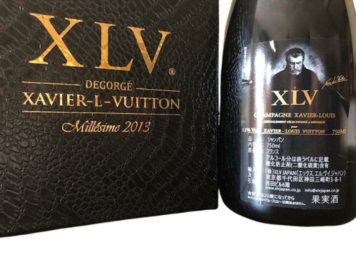 楽天市場】2013 XLV Xavier Louis Vuitton Brut Millesime ザビエ ルイ ヴィトン ブリュット ミレジメ  ヴィンテージ Champagne France シャ