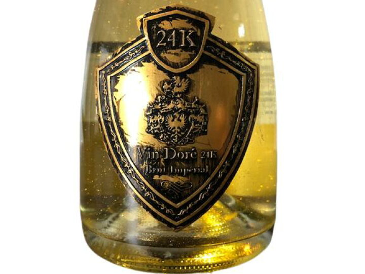 楽天市場】Vin Dore 24K Gold Sparkling Wine With Gold Flakes  
