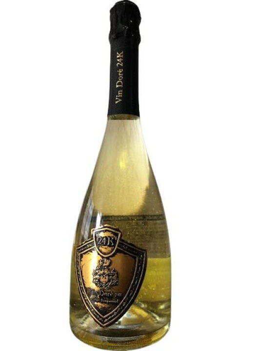 楽天市場】Vin Dore 24K Gold Sparkling Wine With Gold Flakes 
