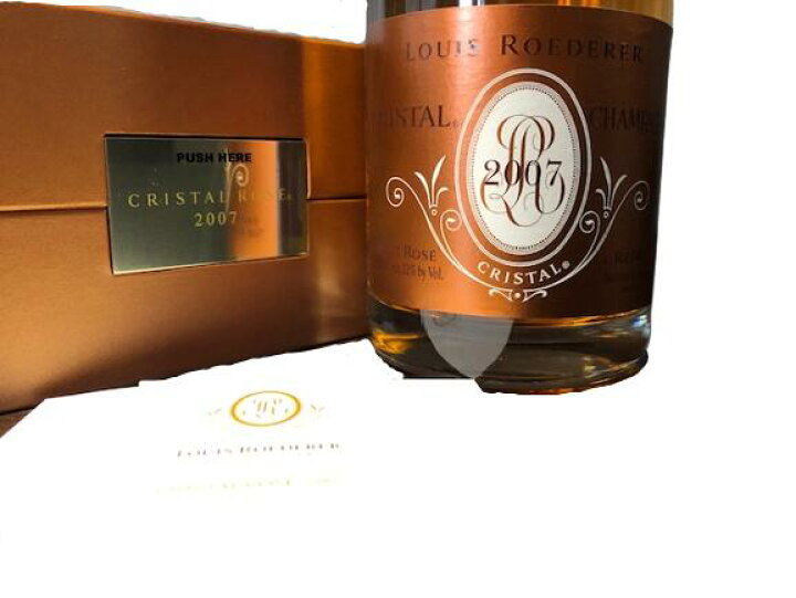 楽天市場】2007 Louis Roederer Cristal Brut Rose Millesime ルイ 