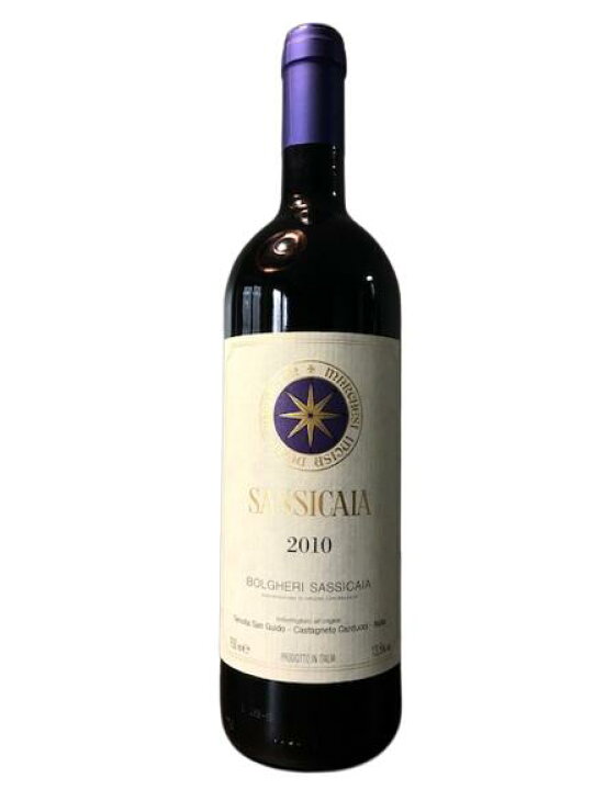 楽天市場】2010 Tenuta San Guido SASSICAIA Bolgheri Tuscany Italy  