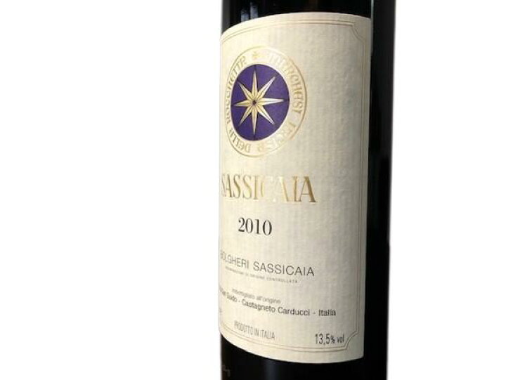 楽天市場】2010 Tenuta San Guido SASSICAIA Bolgheri Tuscany Italy 