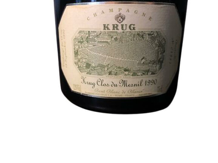 楽天市場】1990 Krug Clos du Mesnil Blanc de Blancs Brut Millesime 