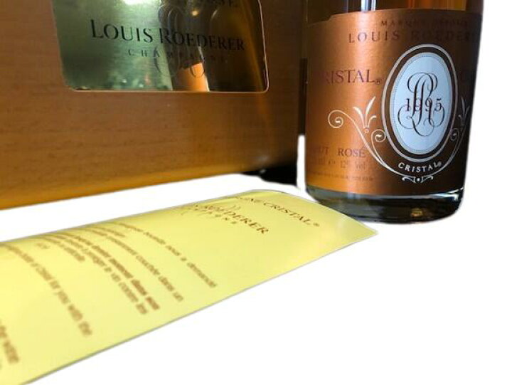 楽天市場】1995 Louis Roederer Cristal Brut Rose Millesime ルイ 