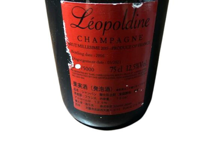 楽天市場】2015 Leopoldine SOUMEI RED Millesime Vintage レオポル  