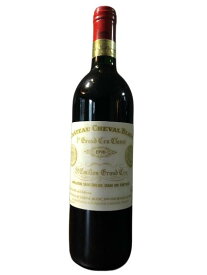 1990 Chateau Cheval Blanc シャトー シュヴァル ブラン Saint-Emilion Bordeaux France サンテミリオン ボルドー フランス 赤ワイン 750ml 13.5%