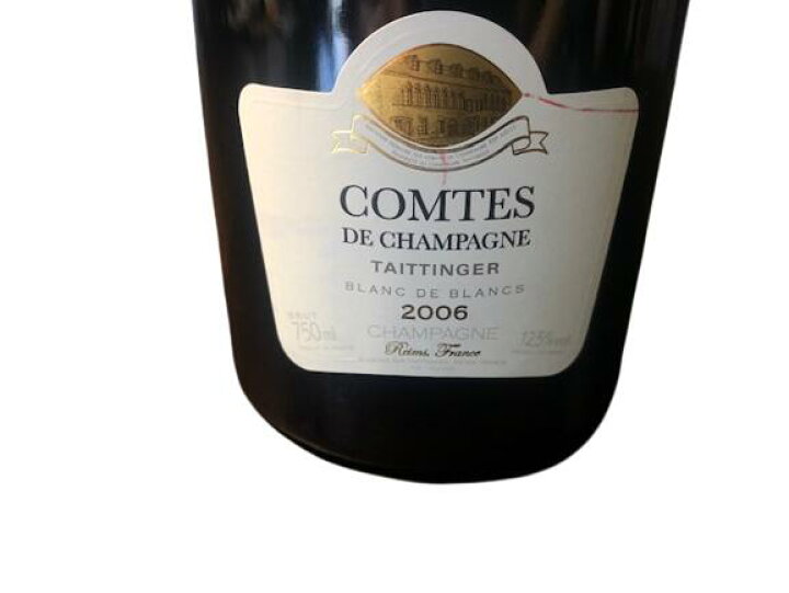 楽天市場】2006 Taittinger Comtes de Champagne Blanc de Blancs Brut 