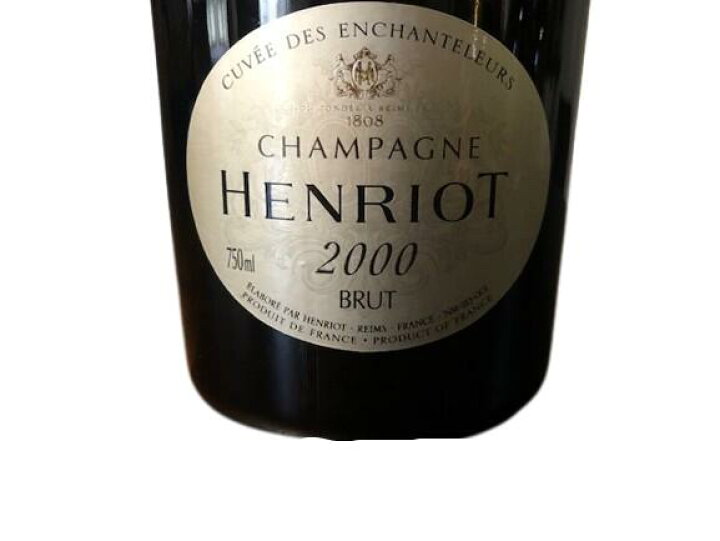 楽天市場】2000 Henriot Cuvee des Enchanteleurs Brut Millesime 