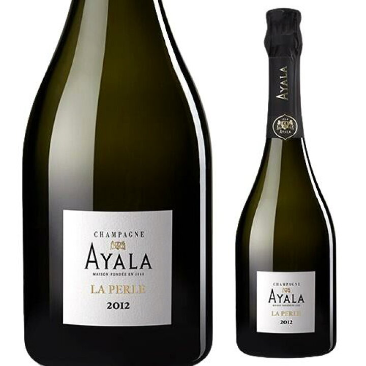 楽天市場】2012 Ayala Brut Millesime LA PERLE アヤラ ブリュット ラ 