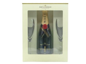 Moet & Chandon Imperial モエ エ シャンドン アンペリアル Brut ブリュット 辛口 Champagne France シャンパーニュ フランス 750ml 12%　150周年リミテッドエディション　150th Anniversary Edition　2 Glasses Gift Set　限定グラス 2脚 セット　ギフトボックス付