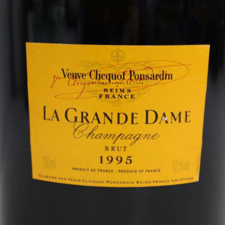 楽天市場】1995 Veuve Clicquot Posardin La Grande Dame Brut 
