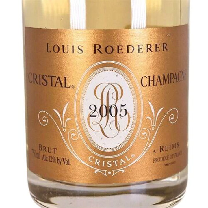 楽天市場】2005 Louis Roederer Cristal Brut Millesime ルイ 