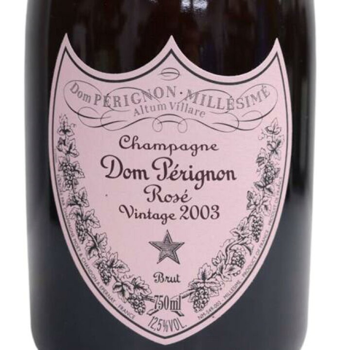 楽天市場】2003 Dom Perignon Brut Rose Millesime Vintage ドン 