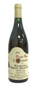 2002 Domaine Paul et ses fils Pernot Bienvenues Batard Montrachet Grand Cru �h���[�k�E�|�[���E�y���m �r�A�����j���E�o�^�[���E�������b�V�F �O�����N���� Bourgogne Cote de Beaune France �u���S�[�j�� �R�[�g �h �{