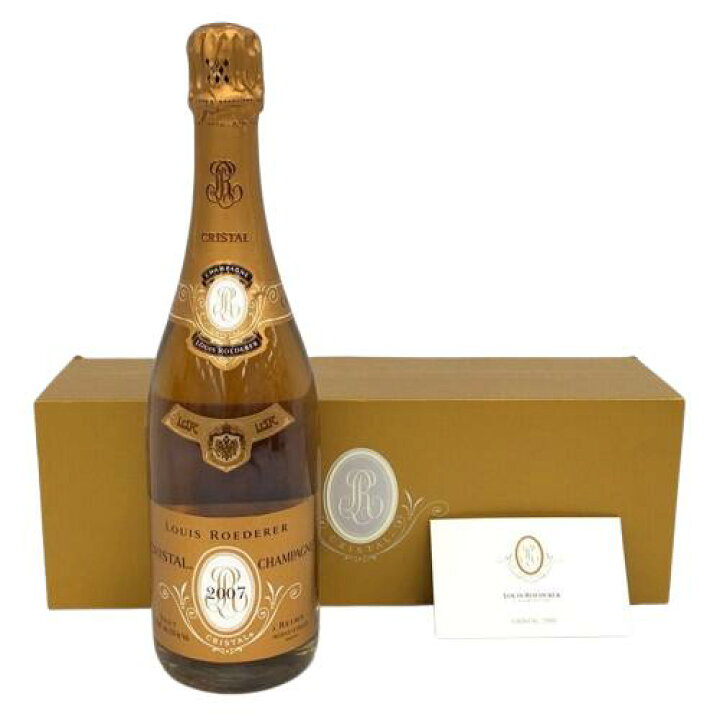 楽天市場】2007 Louis Roederer Cristal Brut Millesime ルイ 