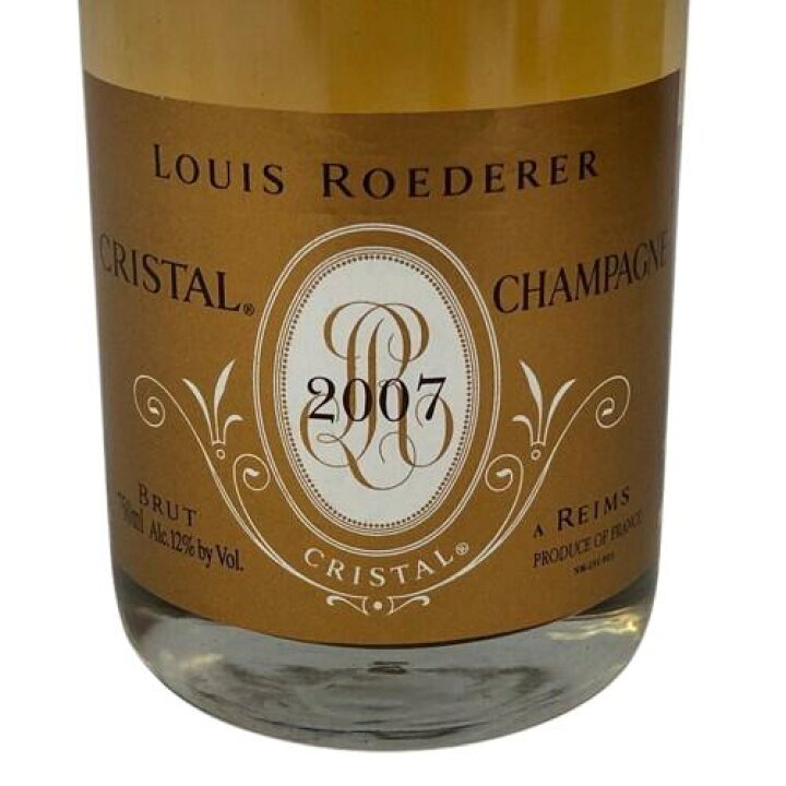 楽天市場】2007 Louis Roederer Cristal Brut Millesime ルイ 