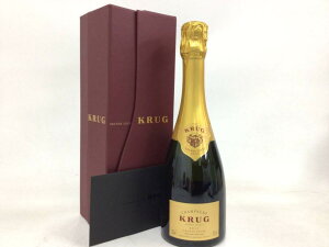 �� Krug Brut Grand Cuvee OLD BOTTLE �N�����b�O �u�����b�g �O�����h �L�����F Champagne France �V�����p�[�j�� �t�����X �n�[�t�{�g�� 375ml 12%�@�M�t�g�{�b�N�X�t�@���ɔ�����E������ �M�t�g �L�O�� �C
