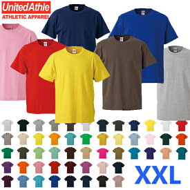 【XXL】【カラー1】ハイクオリティーTシャツ UNITED ATHLE(ユナイテッドアスレ）5.6oz.無地半袖Tシャツ　5001-01/アダルト・メンズ・ユニセックス・男女兼用UnitedAthle【0621】☆