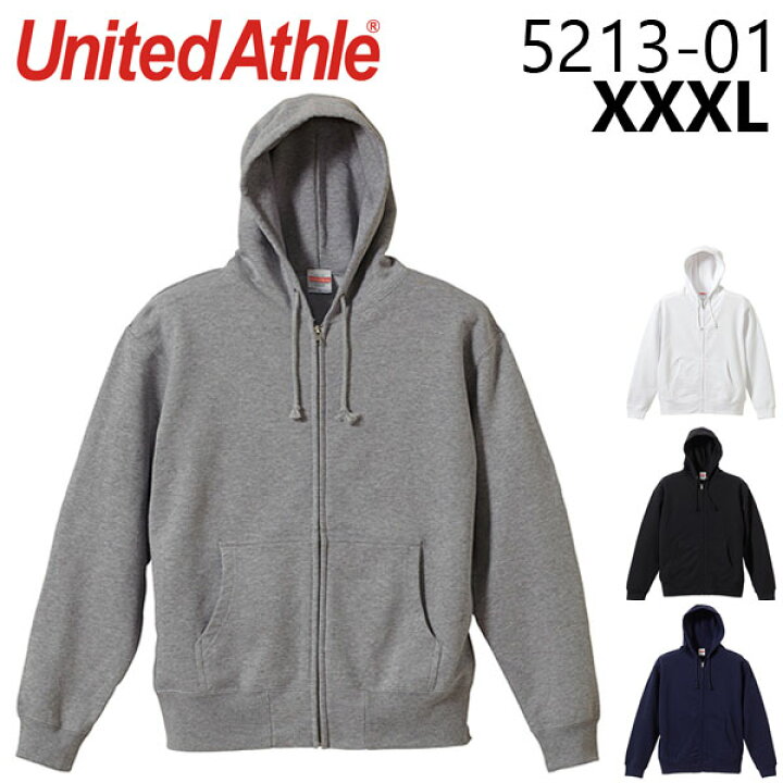楽天市場】【XXXL】スウェット フルジップ パーカー UNITED ATHLE 