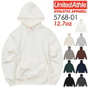 【S-XL】12.7オンス ヘヴィーウェイト スウェット プルオーバーパーカ(裏パイル)UNITED ATHLE ユナイテッドアスレ ヘビー 裏毛 ウラケ 無地 厚手 大きめ ざっくり メンズ 男女兼用 UnitedAthle 5768-01 2022AW【0925】