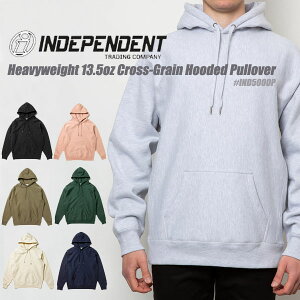 13.5oz �w�r�[�E�F�C�g�X�E�F�b�g�p�[�J�[ Cross- Grain Hooded Pullover�yINDEPENDENT TRADING COMPANY�zTHE�gLEGEND�hSWEAT SHIRT ���N�� �v���I�[�o�[ �����Y �C���f�B�y���f���g �J�W���A�� �X�|�[�e�B ���� �t�[