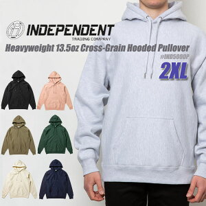 �y2XL�z13.5oz �w�r�[�E�F�C�g�X�E�F�b�g�p�[�J�[ Cross- Grain Hooded Pullover�yINDEPENDENT TRADING COMPANY�zTHE �gLEGEND�hSWEAT SHIRT ���N�� �v���I�[�o�[ �����Y �C���f�B�y���f���g �J�W���A�� �X�|�[�e�B ��