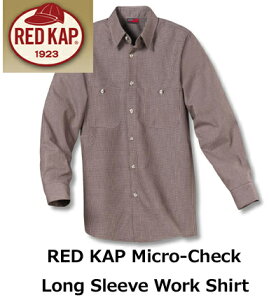 RED KAPbhLbv@`FbN[NVcMicro-Check Work ShirtiY[NEFAOX[u@j@SP20