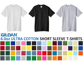 S-XL【カラー2】GILDAN(ギルダン)6.0oz　無地　Tシャツ【アダルトサイズ】ウルトラコットン・ティーシャツ・綿・無地・半袖・メンズ （gildan-T2000 GL2000） 0603