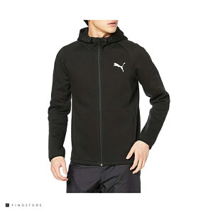 v[} g[jOEFA p[J[ RA t[fbh WPbgiPUMA EVOSTRIPE CORE HOODED JACKETj588889 Y 01 PUMA BLACK X|[cEFA