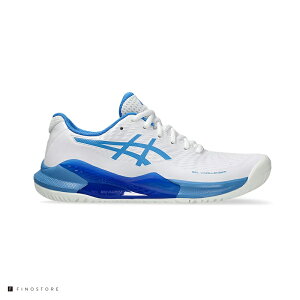 アシックス テニスシューズ オールコート用 ゲルチャレンジャー 14(ASICS GEL-CHALLENGER 14)1042A231 103 レディース WHITE/BLUE COAST