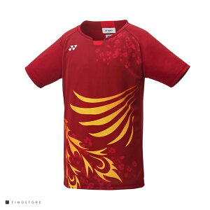 ���l�b�N�X �W���j�A �L�b�Y �o�h�~���g�� �e�j�X ���{�� �W���j�A �Q�[���V���c�iYONEX JUNIOR GAME SHIRT�j10380J �W���j�A�E�L�b�Y �g�b�v�X T�V���c