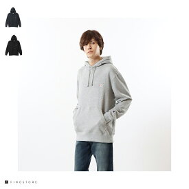 チャンピオン フーデッドスウェットシャツ ベーシック チャンピオン（Champion HOODED SWEATSHIRT BASIC CHAMPION）C3-W101 メンズ トップス パーカー 長袖 服 ふく おしゃれ プレゼント おすすめ