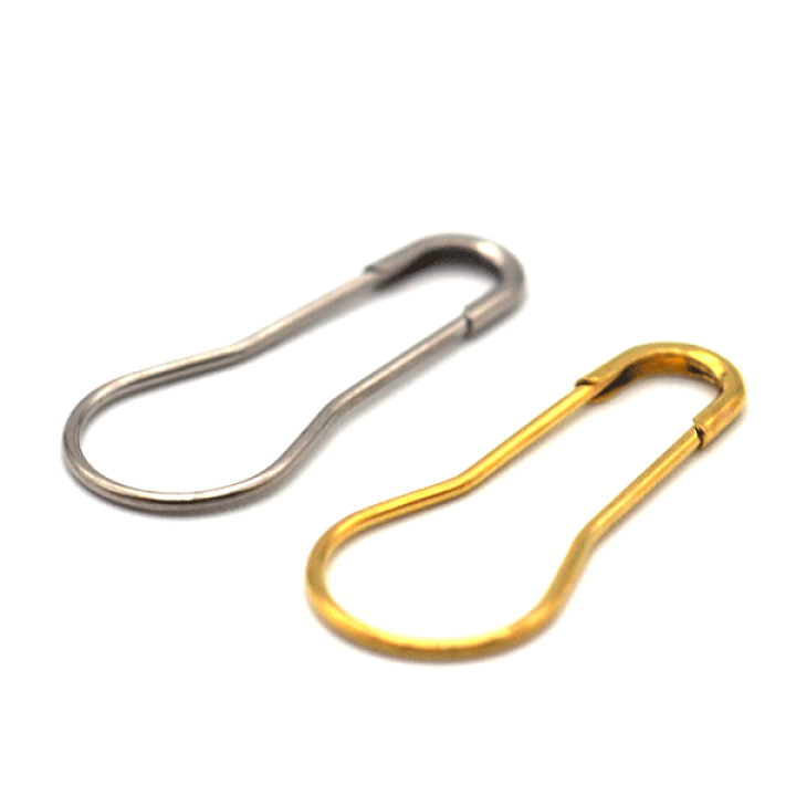 楽天市場】日本製 ニットピン 安全ピン 21ミリサイズ シルバー