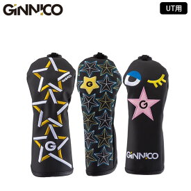 GINNICO ヘッドカバー ユーティリティ用 ジニコ UT イオンスポーツ ゴルフ カバー ナンバータグ付き