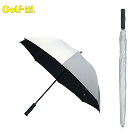 ライト シルバー傘 C-309 カバー付き UVカット アンブレラ パラソル 60cm 晴雨兼用 雨傘 日傘 ゴルフ レジャー