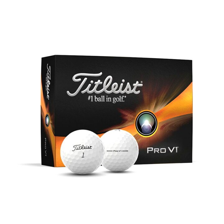 楽天市場】ゴルフ ボール タイトリスト PRO V1 V1X 2023年モデル 1 