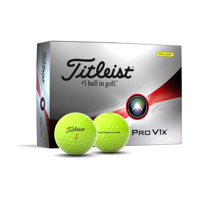楽天市場】ゴルフ ボール タイトリスト PRO V1 V1X 2023年モデル 1 